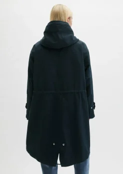 Parka regular aus Organic Cotton-Twill