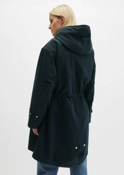 Parka regular aus Organic Cotton-Twill