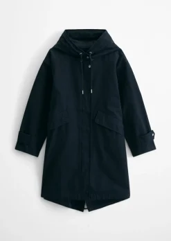 Parka regular aus Organic Cotton-Twill