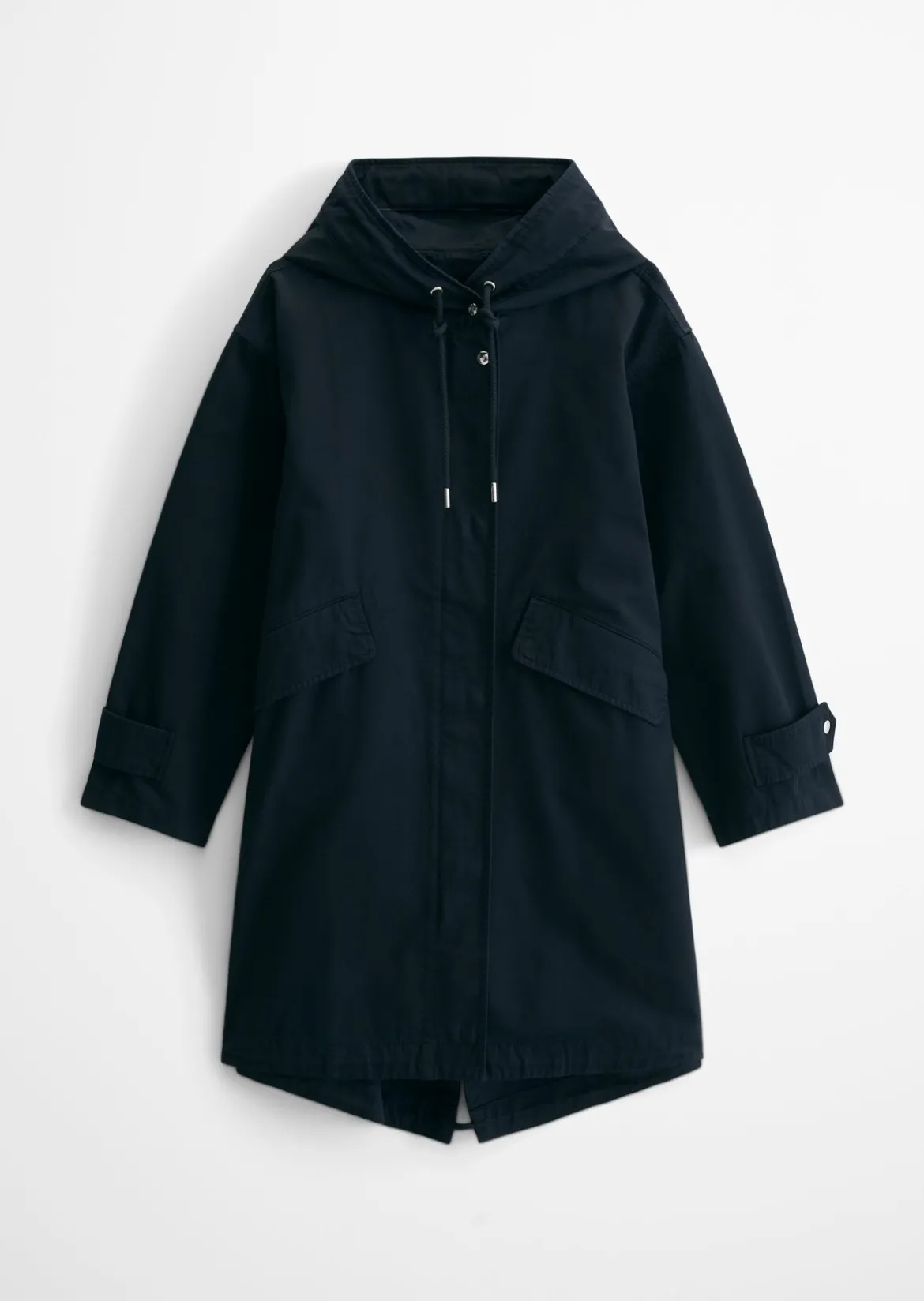 Parka regular aus Organic Cotton-Twill