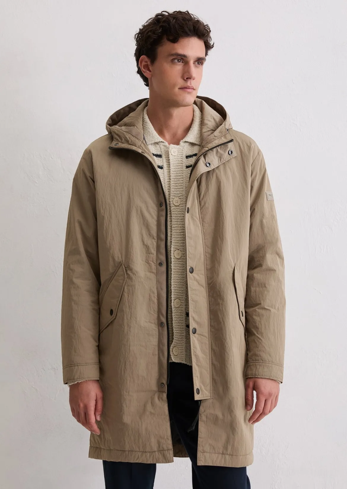 Parka regular mit leichter Wattierung