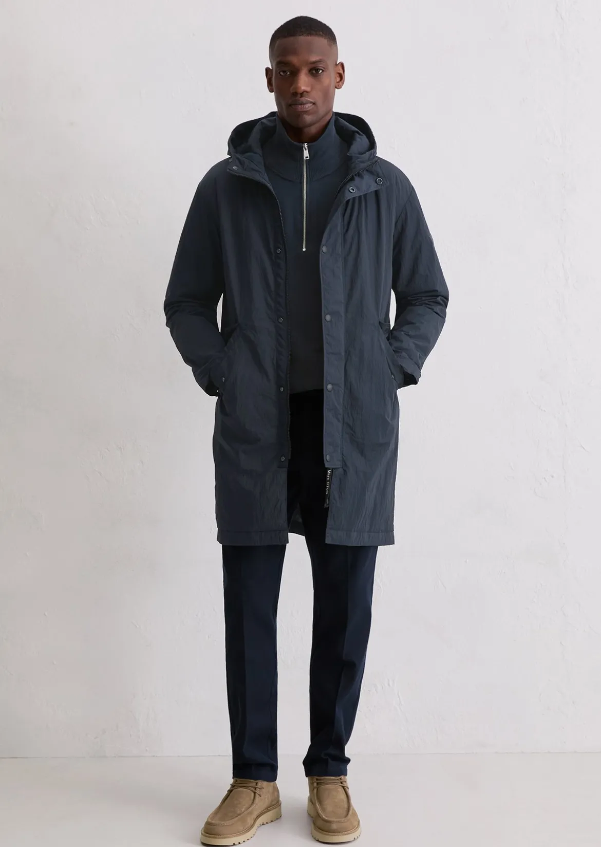 Parka regular mit leichter Wattierung