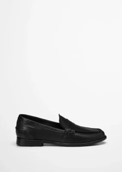 Penny-Loafer Model Fiona aus natürlichem Ziegenleder