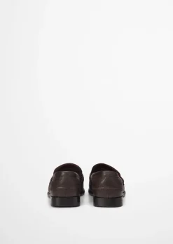 Penny-Loafer Model Fiona aus natürlichem Ziegenleder