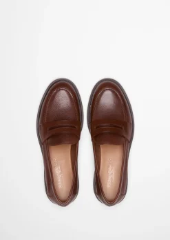 Penny-Loafer Model Paula aus edlem Rindleder
