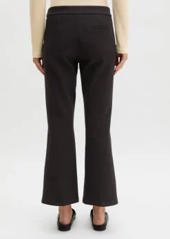 Piqué-Jerseypants slim cropped aus Organic Cotton-Mix