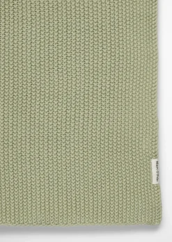 Plaid Model Nordic Knit aus reiner Bio-Baumwolle