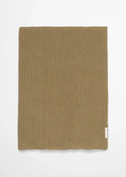 Plaid Model Nordic Knit aus softer Bio-Baumwolle