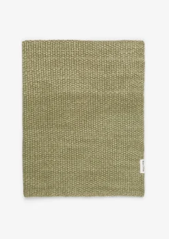 Plaid Model Nordic Knit Melange aus softer Bio-Baumwolle