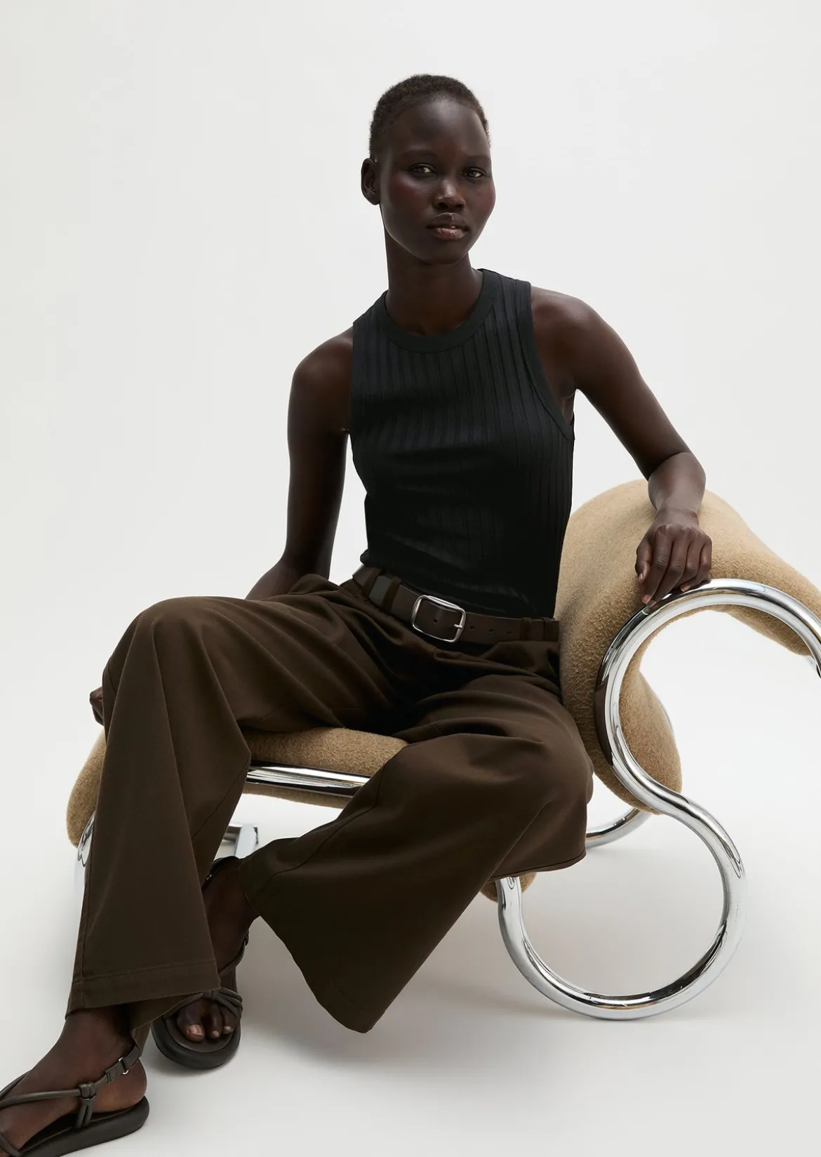 Pointelle-Top regular mit TENCEL™ Modal
