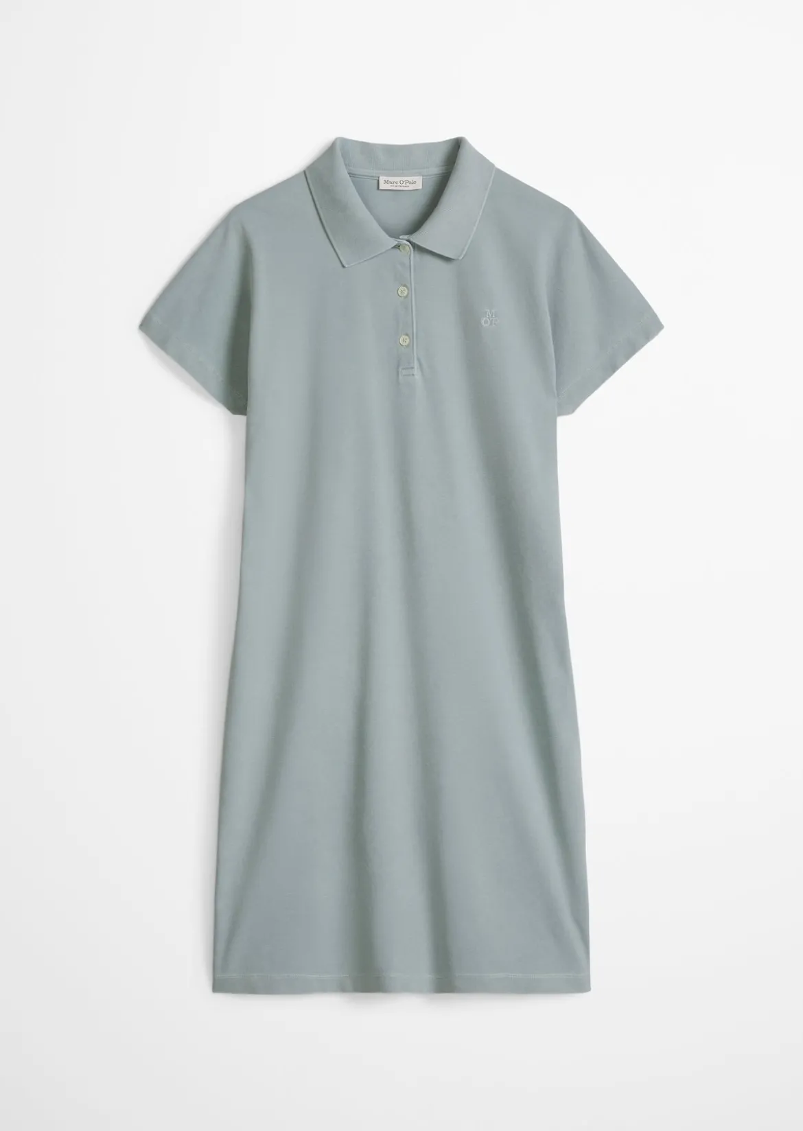 Polokleid regular aus Piqué-Jersey