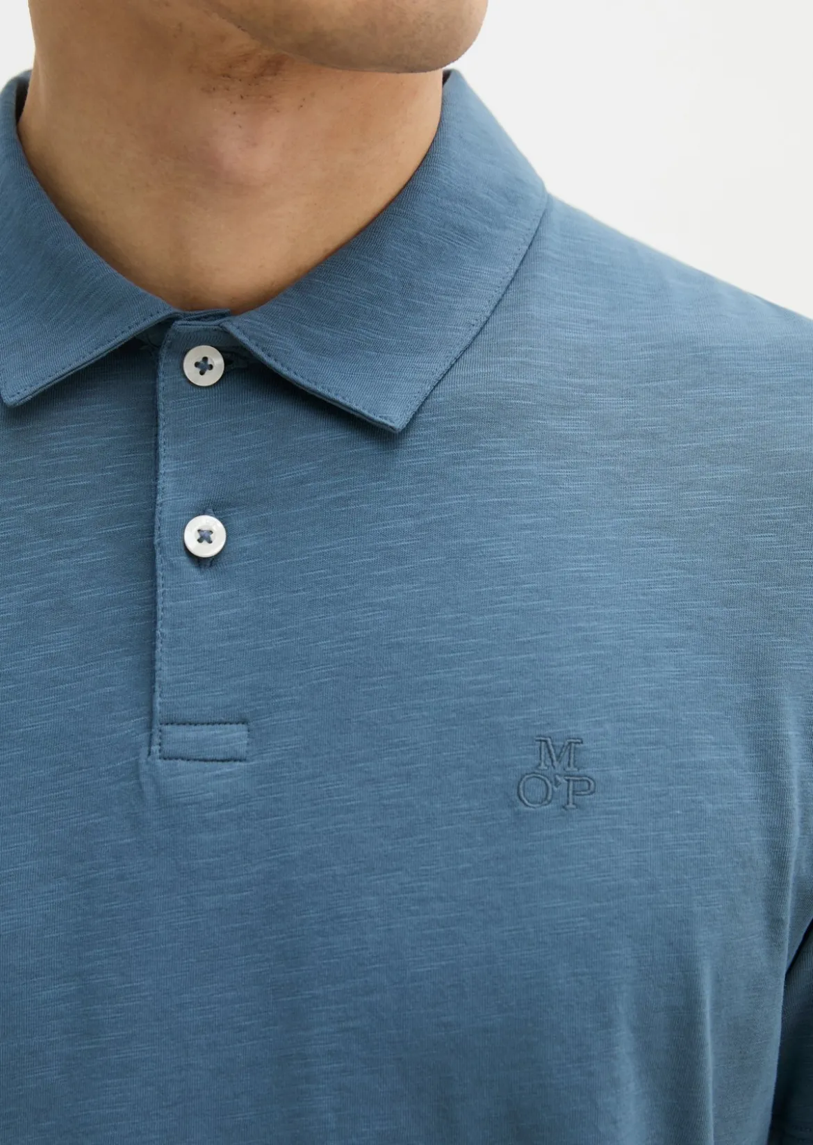 Poloshirt Jersey slim aus reiner Bio-Baumwolle