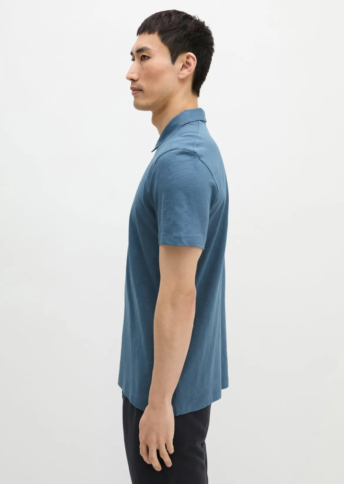 Poloshirt Jersey slim aus reiner Bio-Baumwolle