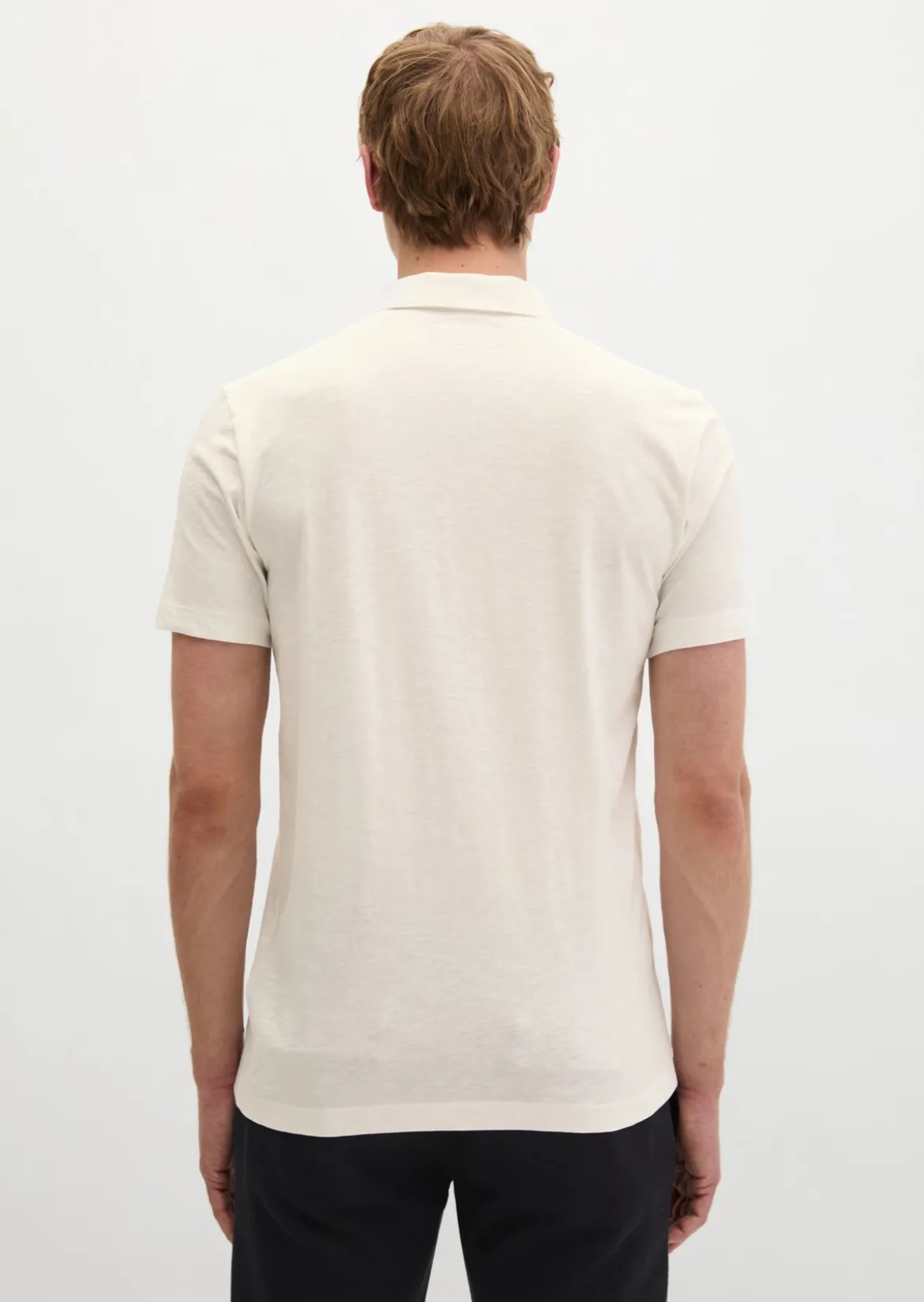Poloshirt Jersey slim aus reiner Bio-Baumwolle
