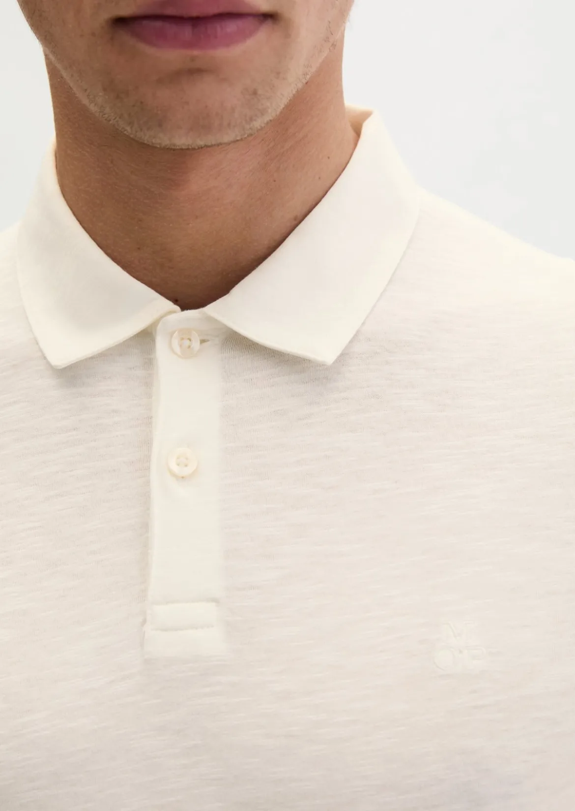 Poloshirt Jersey slim aus reiner Bio-Baumwolle