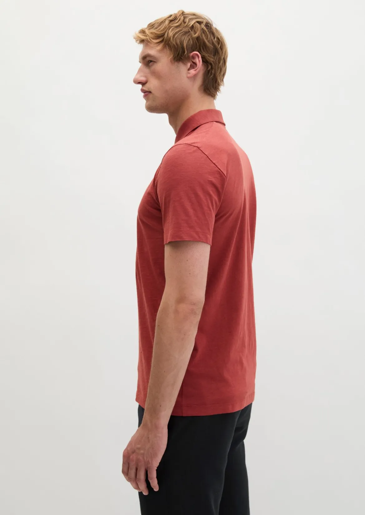 Poloshirt Jersey slim aus reiner Bio-Baumwolle