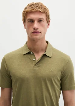 Poloshirt Jersey slim aus reiner Bio-Baumwolle