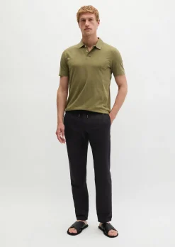 Poloshirt Jersey slim aus reiner Bio-Baumwolle