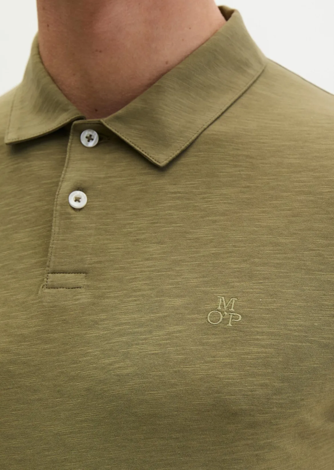 Poloshirt Jersey slim aus reiner Bio-Baumwolle