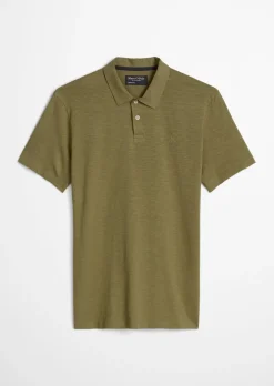 Poloshirt Jersey slim aus reiner Bio-Baumwolle