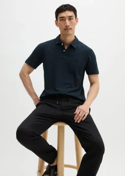 Poloshirt Jersey slim aus reiner Bio-Baumwolle