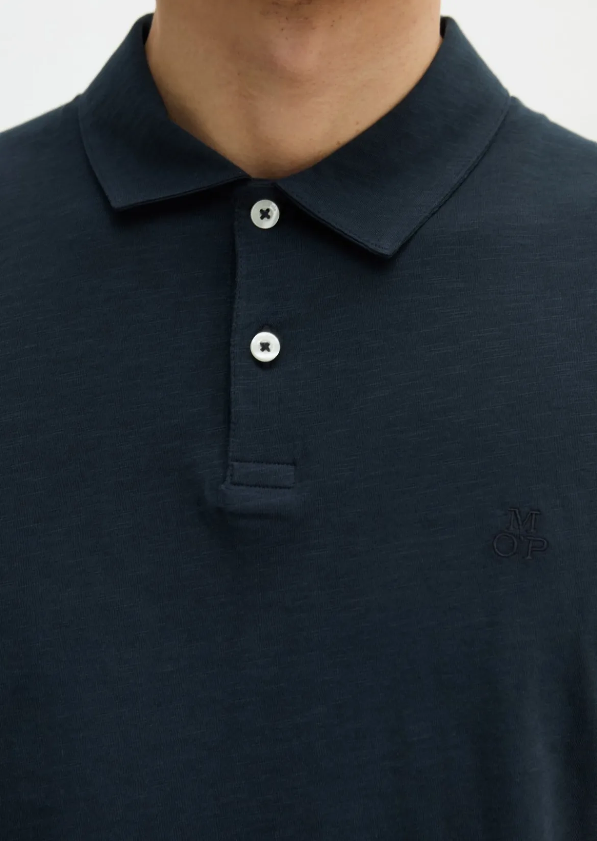 Poloshirt Jersey slim aus reiner Bio-Baumwolle