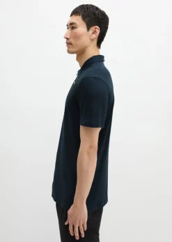 Poloshirt Jersey slim aus reiner Bio-Baumwolle