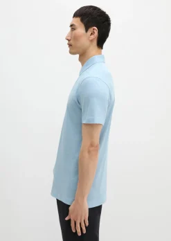 Poloshirt Jersey slim aus reiner Bio-Baumwolle
