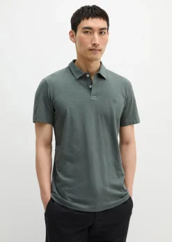 Poloshirt Jersey slim aus reiner Bio-Baumwolle