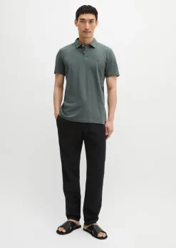 Poloshirt Jersey slim aus reiner Bio-Baumwolle