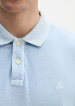 Poloshirt Piqué regular garment-dyed aus Bio-Baumwolle