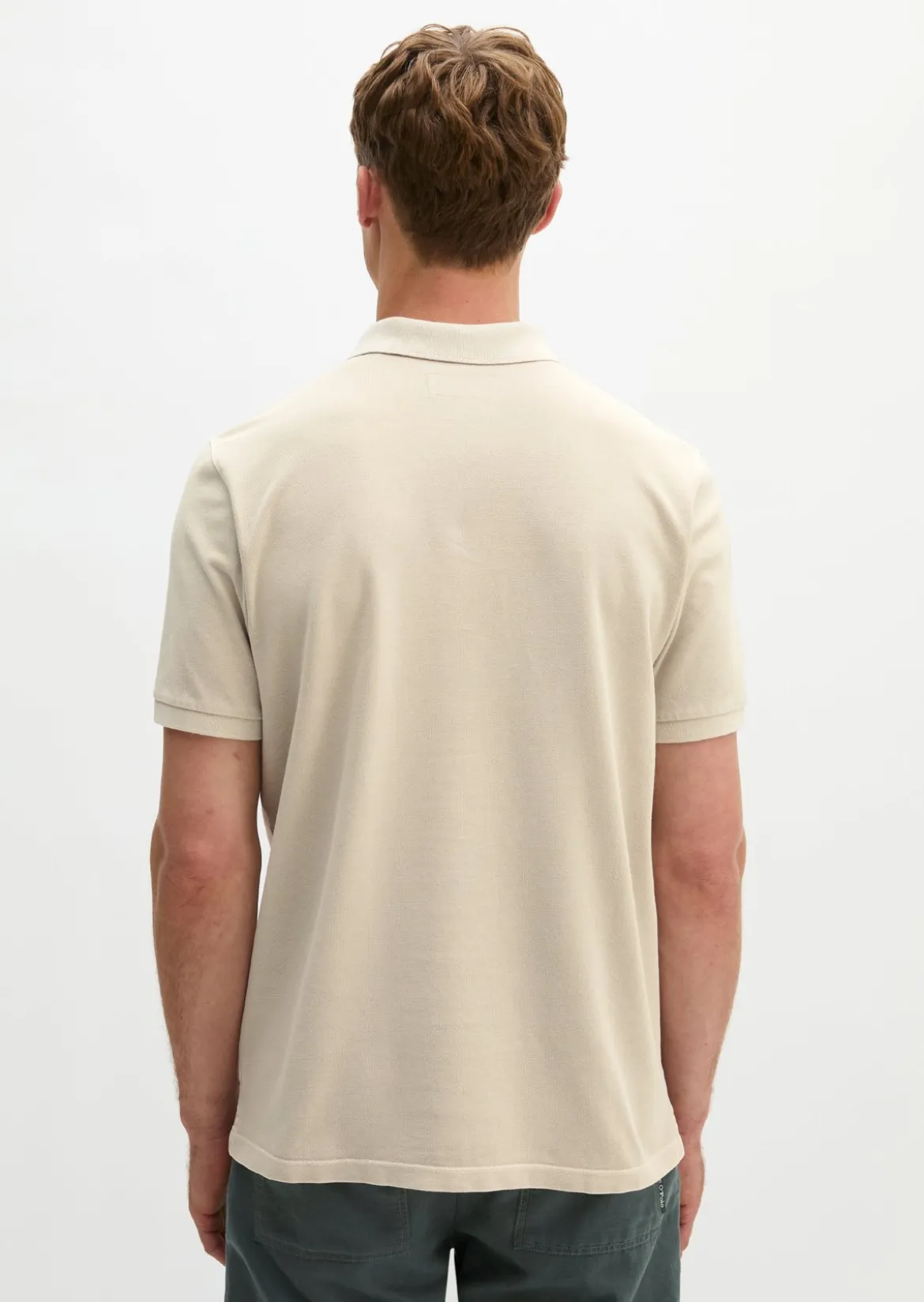 Poloshirt Piqué regular garment-dyed aus Bio-Baumwolle