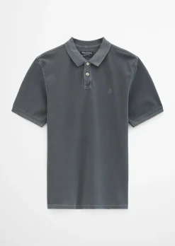 Poloshirt Piqué regular aus Bio-Baumwolle