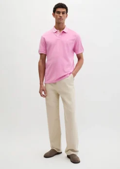 Poloshirt Piqué regular aus Bio-Baumwolle