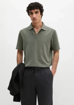 Poloshirt Piqué regular aus Bio-Baumwolle