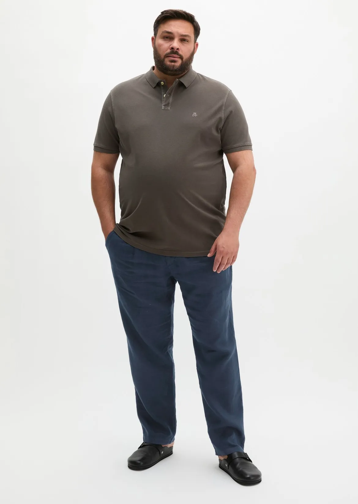 Poloshirt Piqué regular aus Bio-Baumwolle