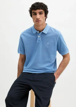Poloshirt Piqué regular aus Bio-Baumwolle