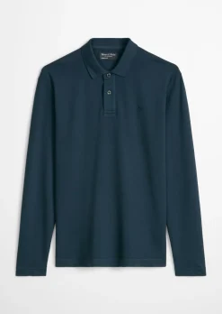 Poloshirt Piqué regular aus Bio-Baumwolle mit Elasthan