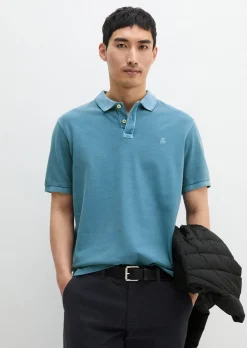 Poloshirt Piqué regular aus Bio-Baumwolle