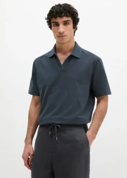 Poloshirt Piqué regular aus Bio-Baumwolle