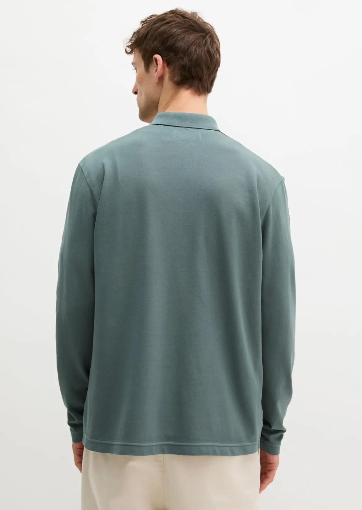 Poloshirt Piqué regular aus Bio-Baumwolle mit Elasthan