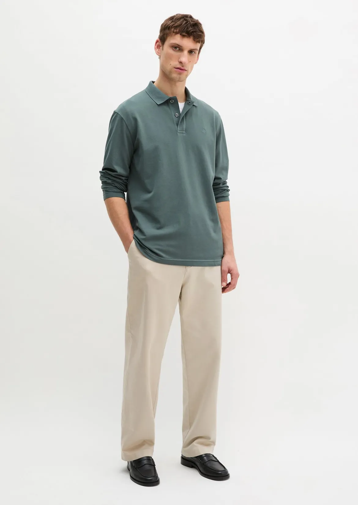 Poloshirt Piqué regular aus Bio-Baumwolle mit Elasthan