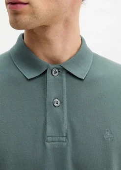 Poloshirt Piqué regular aus Bio-Baumwolle mit Elasthan