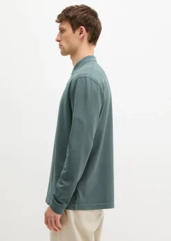 Poloshirt Piqué regular aus Bio-Baumwolle mit Elasthan