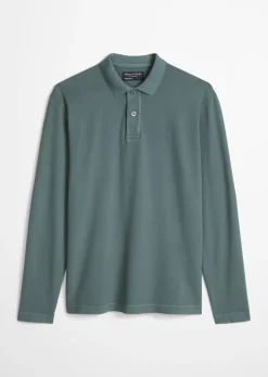 Poloshirt Piqué regular aus Bio-Baumwolle mit Elasthan
