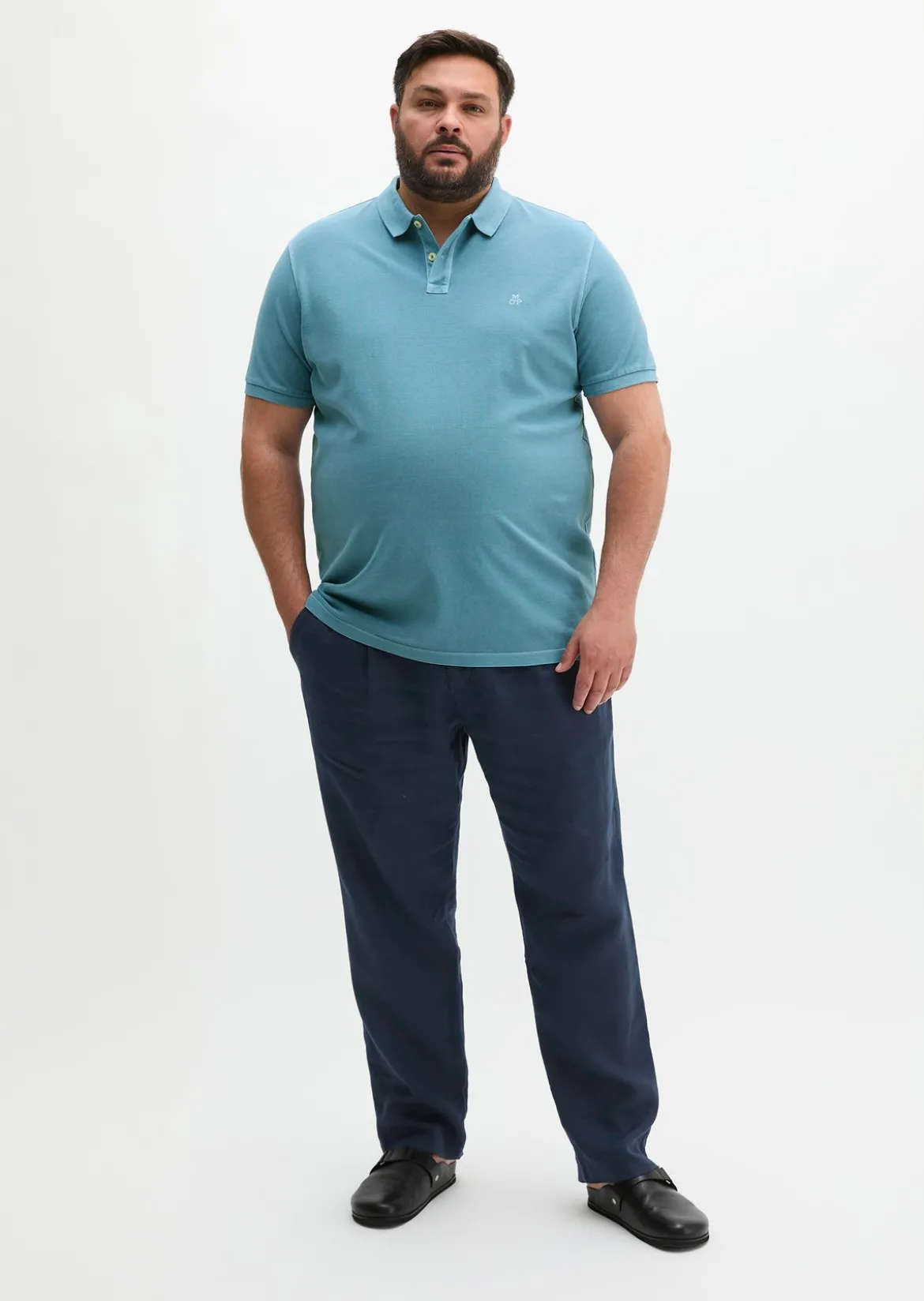 Poloshirt Piqué regular aus Bio-Baumwolle