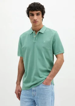 Poloshirt Piqué regular aus Bio-Baumwolle
