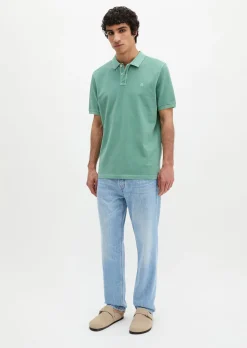 Poloshirt Piqué regular aus Bio-Baumwolle