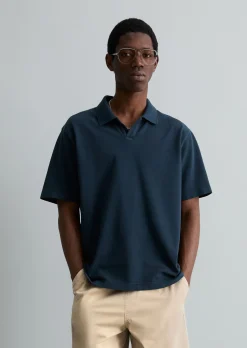 Poloshirt Piqué relaxed aus reiner Bio-Baumwolle