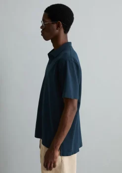 Poloshirt Piqué relaxed aus reiner Bio-Baumwolle
